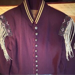 Double D Ranch Authentic Rodeo Queen Wool Coat